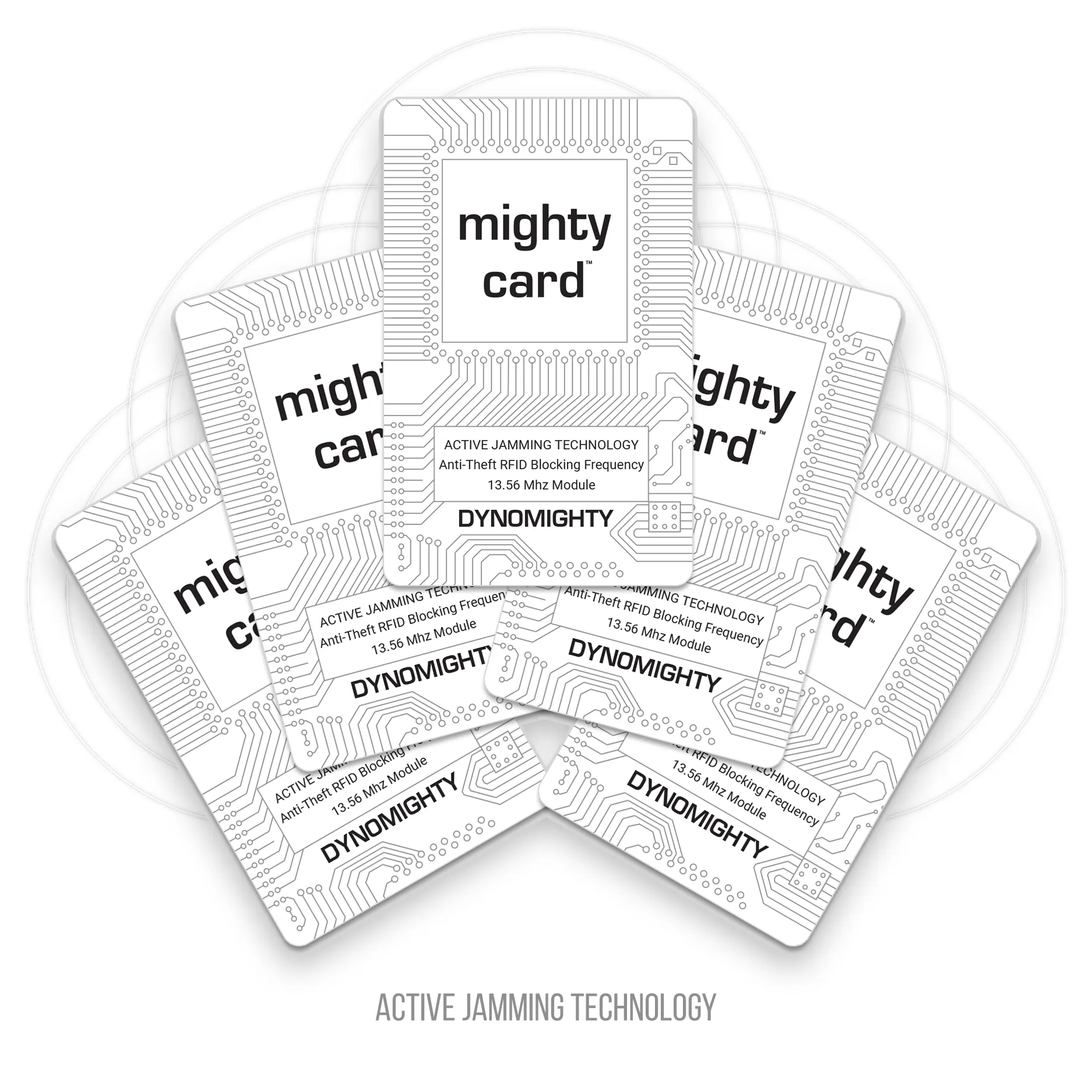 5-PACK Mighty Card™ - RFID Blocking Card
