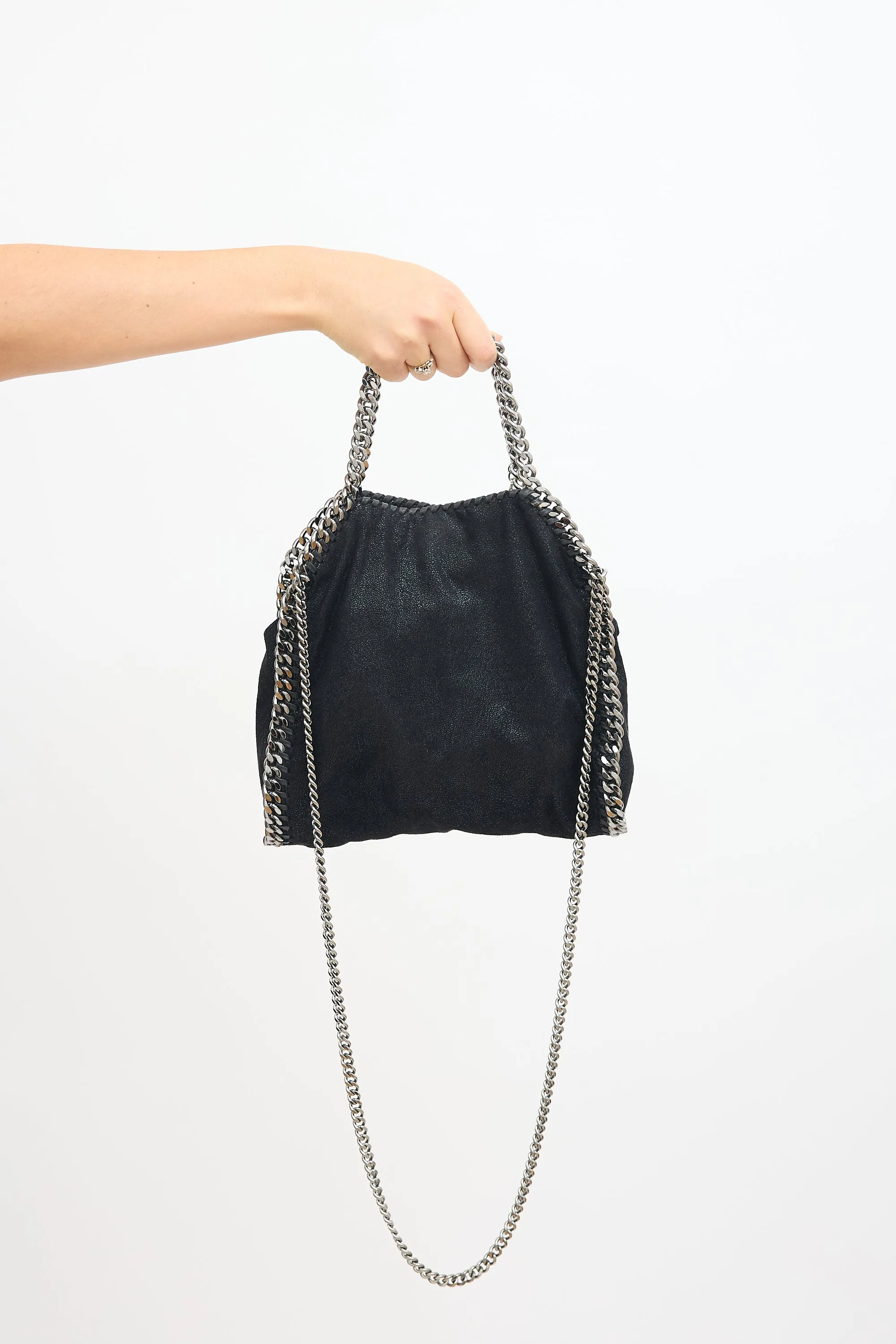 Black Falabella Mini Tote