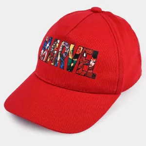 Boys Cap Characters-Red