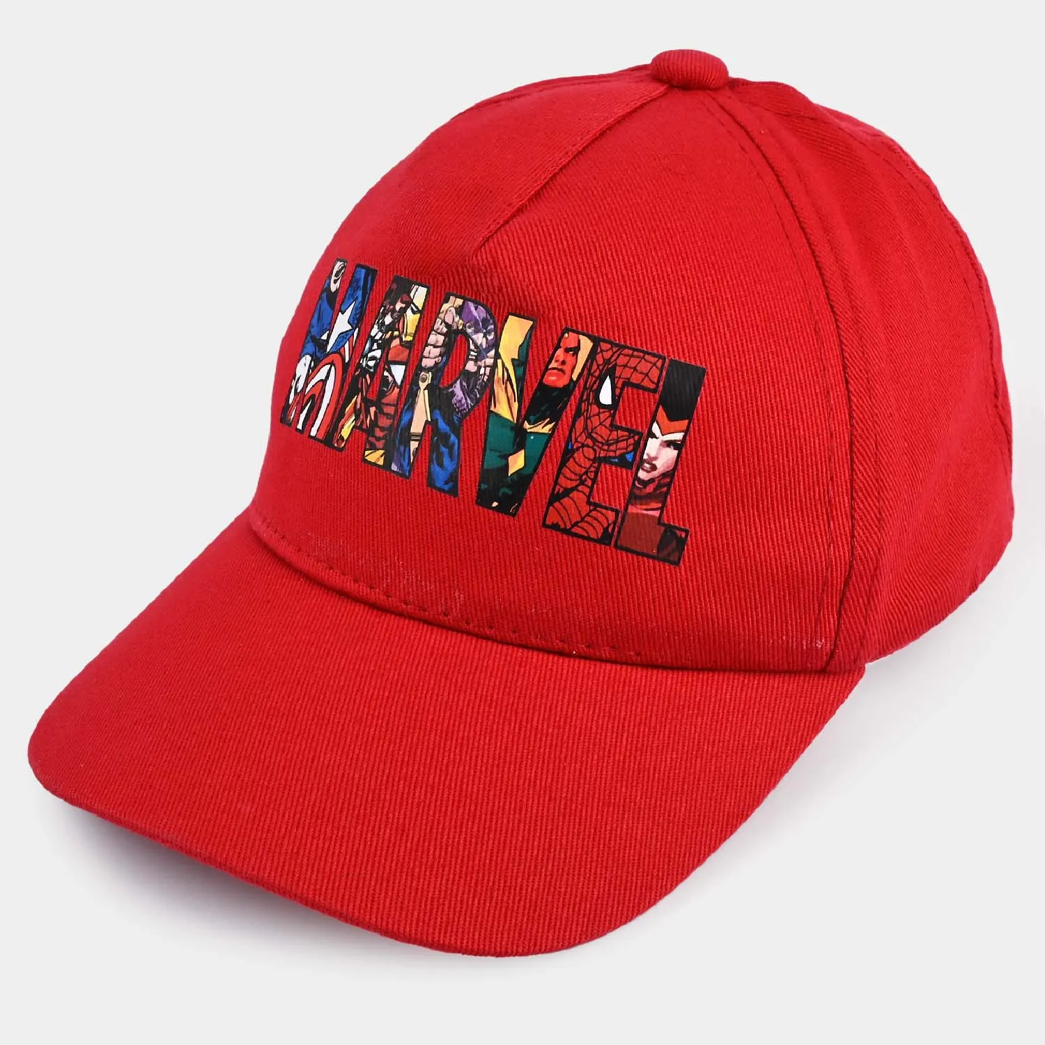 Boys Cap Characters-Red