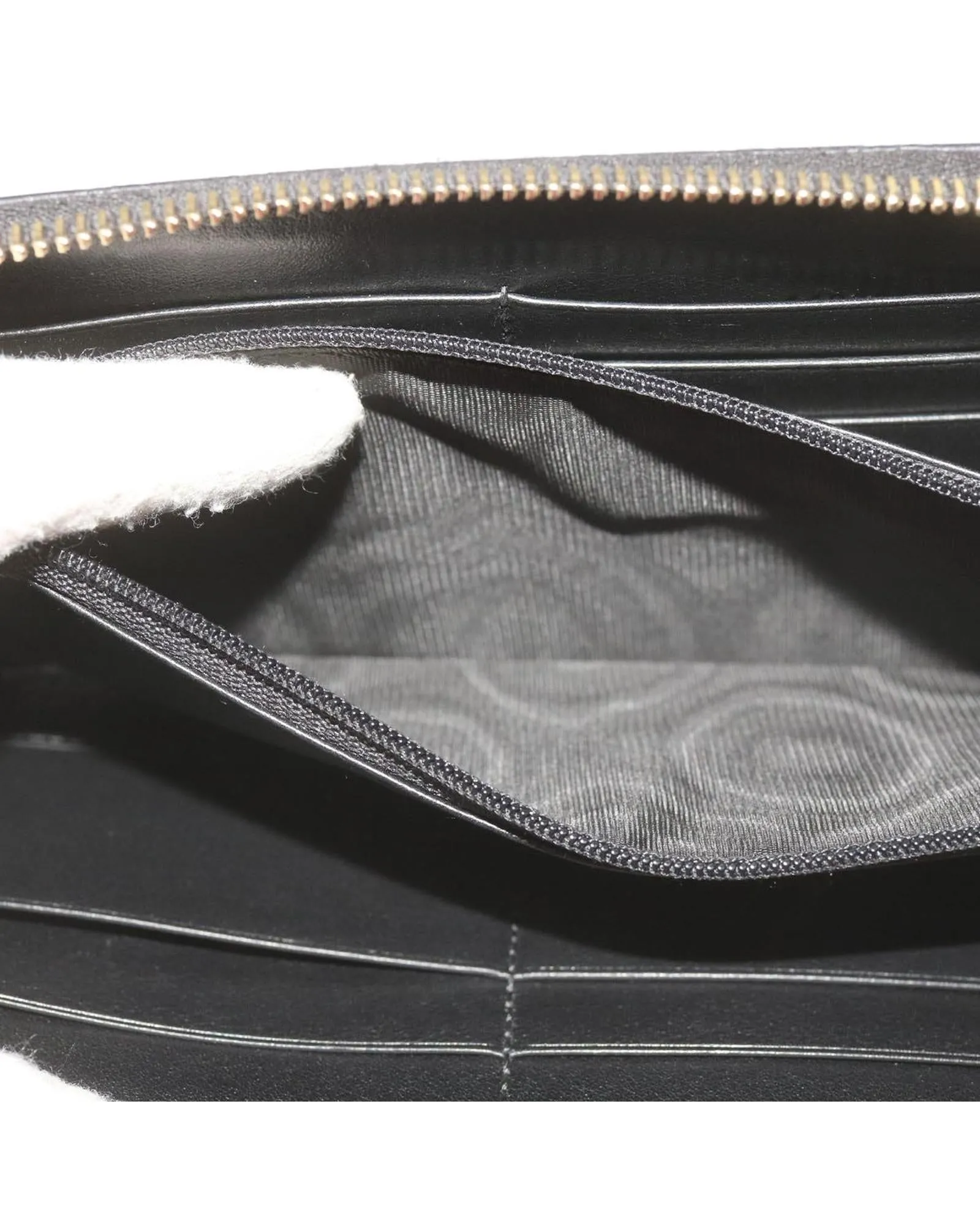 Canvas Long Wallet with Guccissima Pattern and Micro GG Design