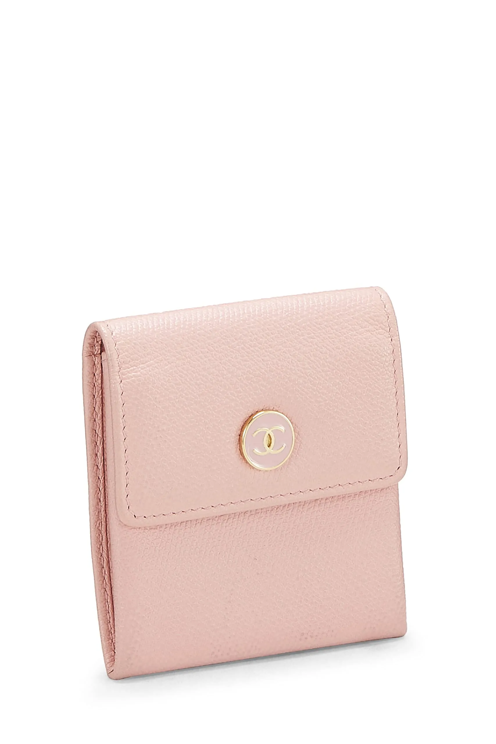Chanel,  Pink Caviar 'CC' Coin Purse, Pink