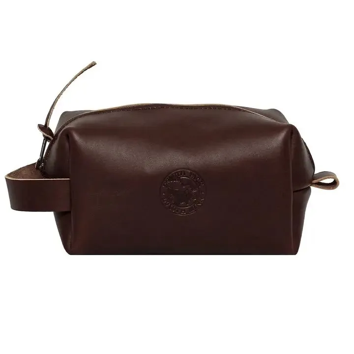 Duluth Pack Leather Travel Kit Bag [2 Colors]