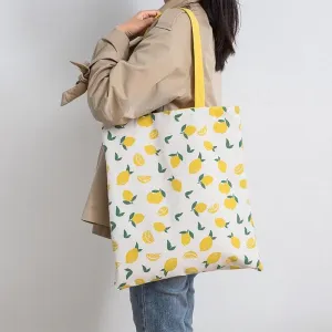 Eco-Friendly Double-Sided Canvas Tote Bag