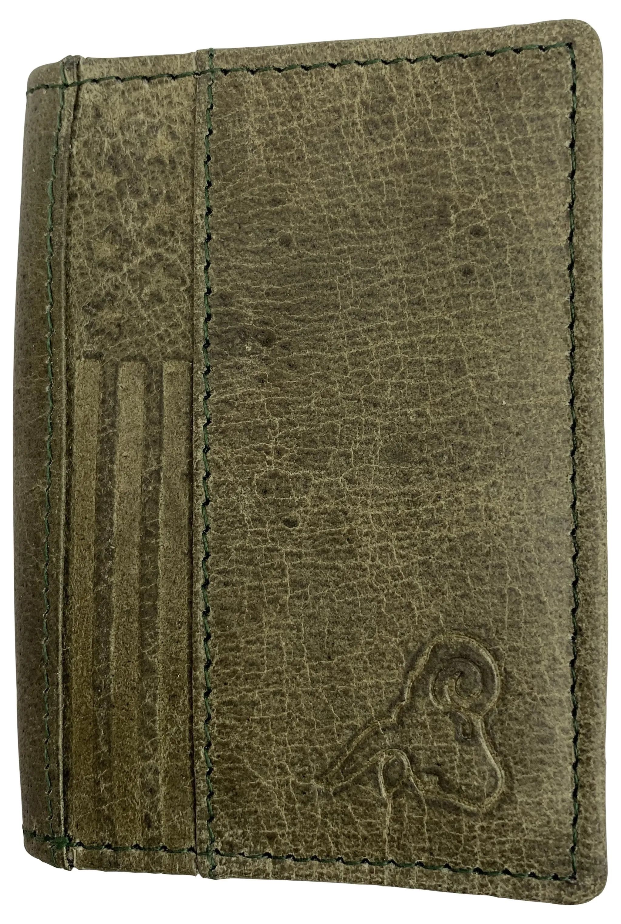 Genuine Leather Business Card Holder Name Card Case Credit Card Wallet with ID Window RFID Blocking USA Series RFID70HU
