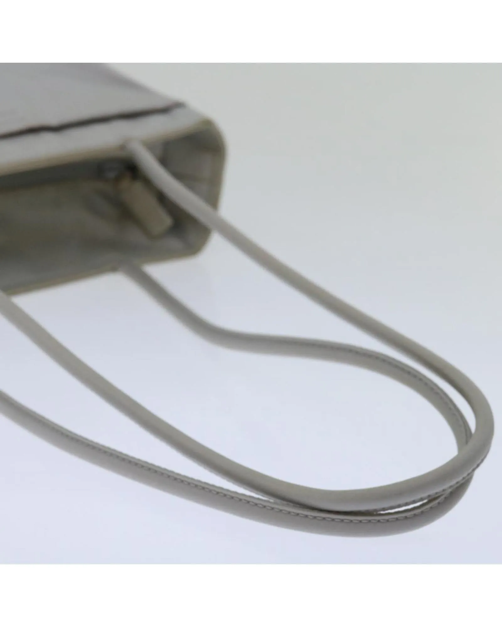 Gray Nylon Tote Bag with Accessory - Made in Italy
