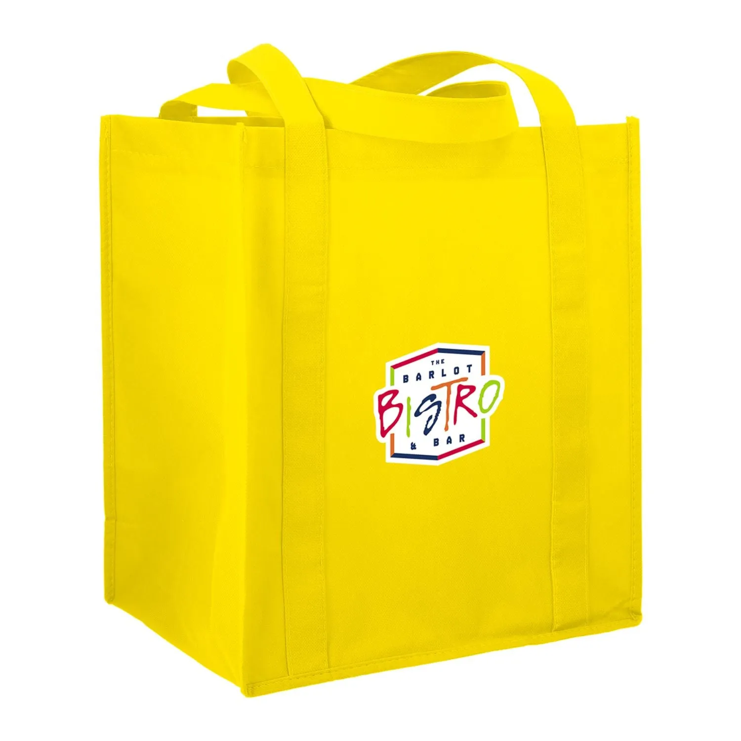 Hercules Non-Woven Grocery Tote - Yellow