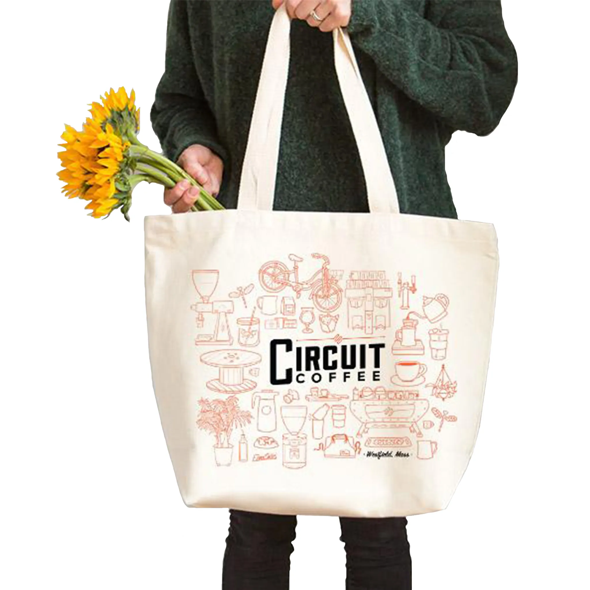 Jumbo Cotton Canvas Tote Bag