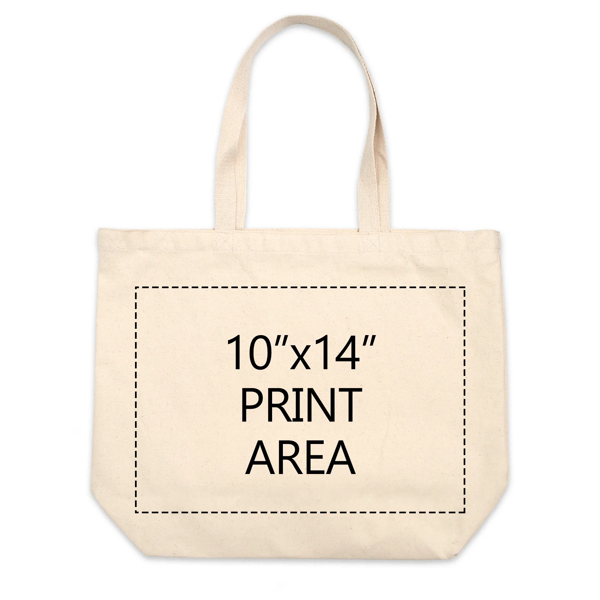 Jumbo Cotton Canvas Tote Bag
