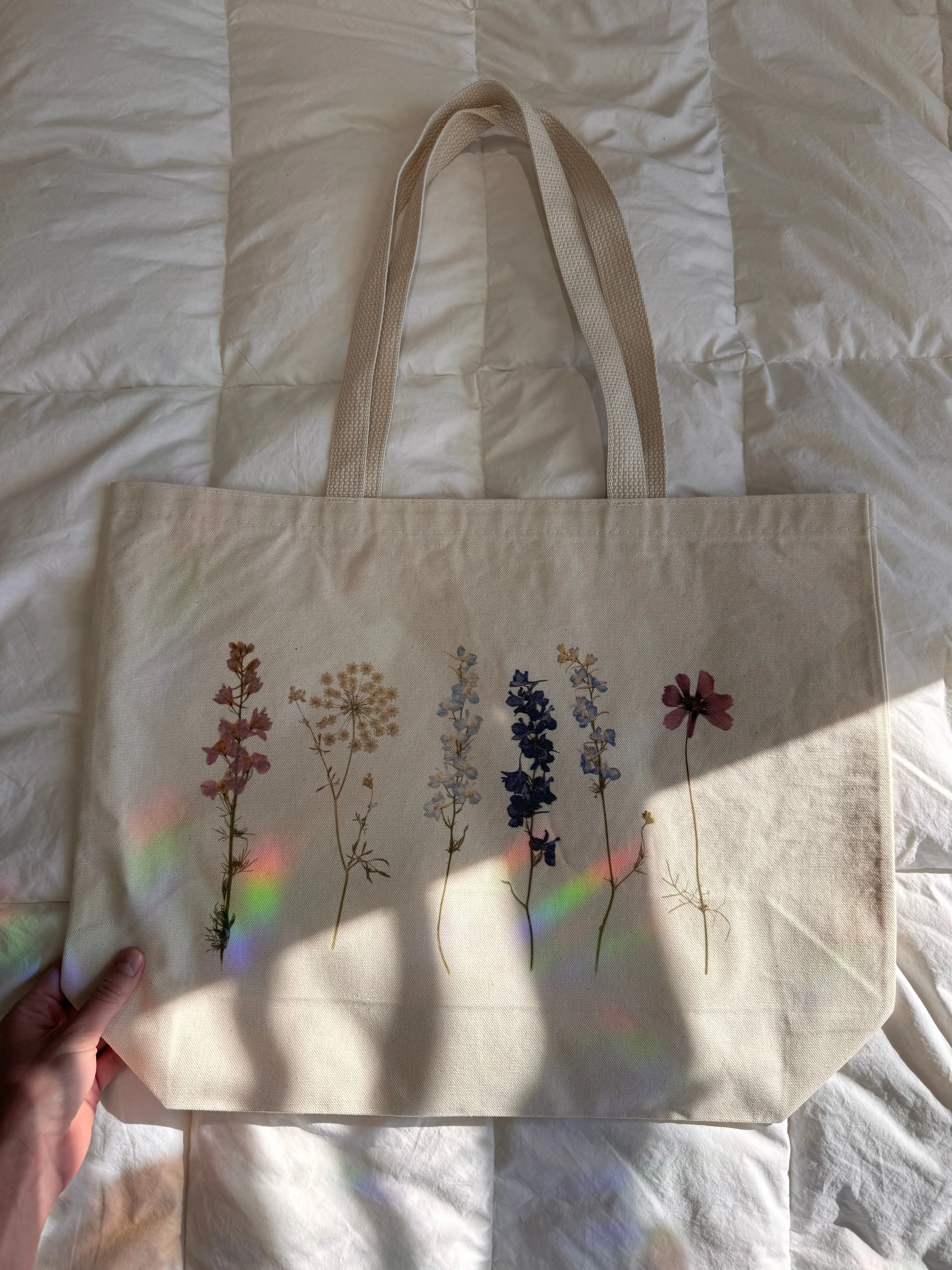 Jumbo Cotton Canvas Tote Bag