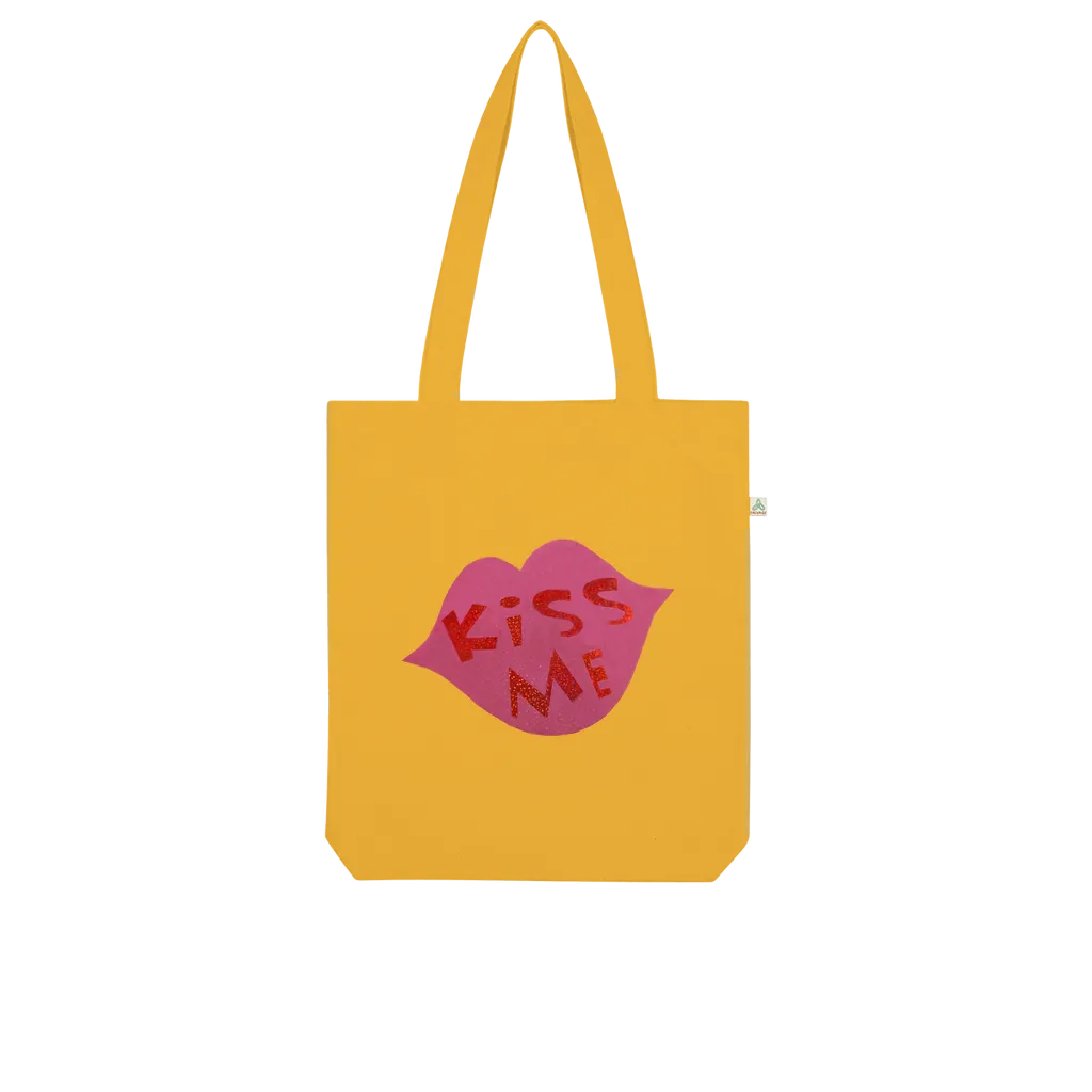 KissMe Organic Tote Bag