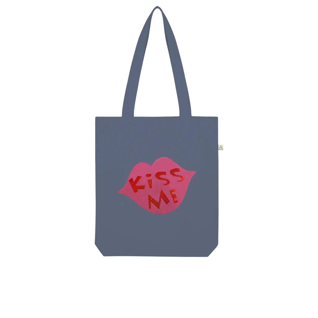 KissMe Organic Tote Bag