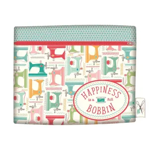 KIT, My Happy Place Home Decor Zippy Bags Panel & Happy Zippers by Lori Holt