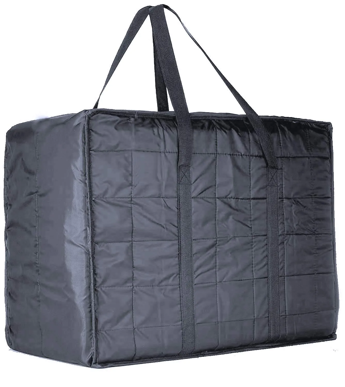 Kuber Industries Parachute 2 Pieces Jumbo Attachi Bag Travel Handbag Storage Carrying Bag, Blanket Cover, Duffle, Travel Multi-Purpose Bag (Grey) CTKTC134654