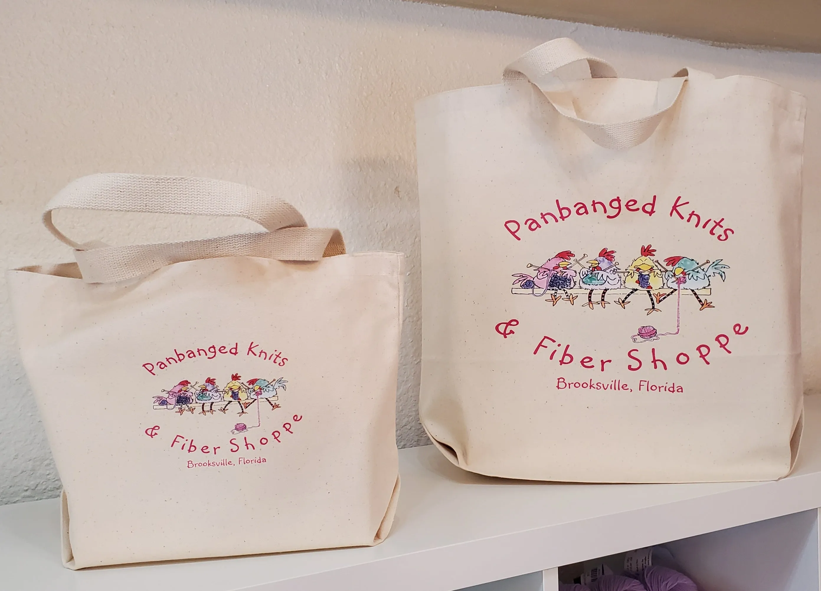 Large Logo Canvas Project Bag