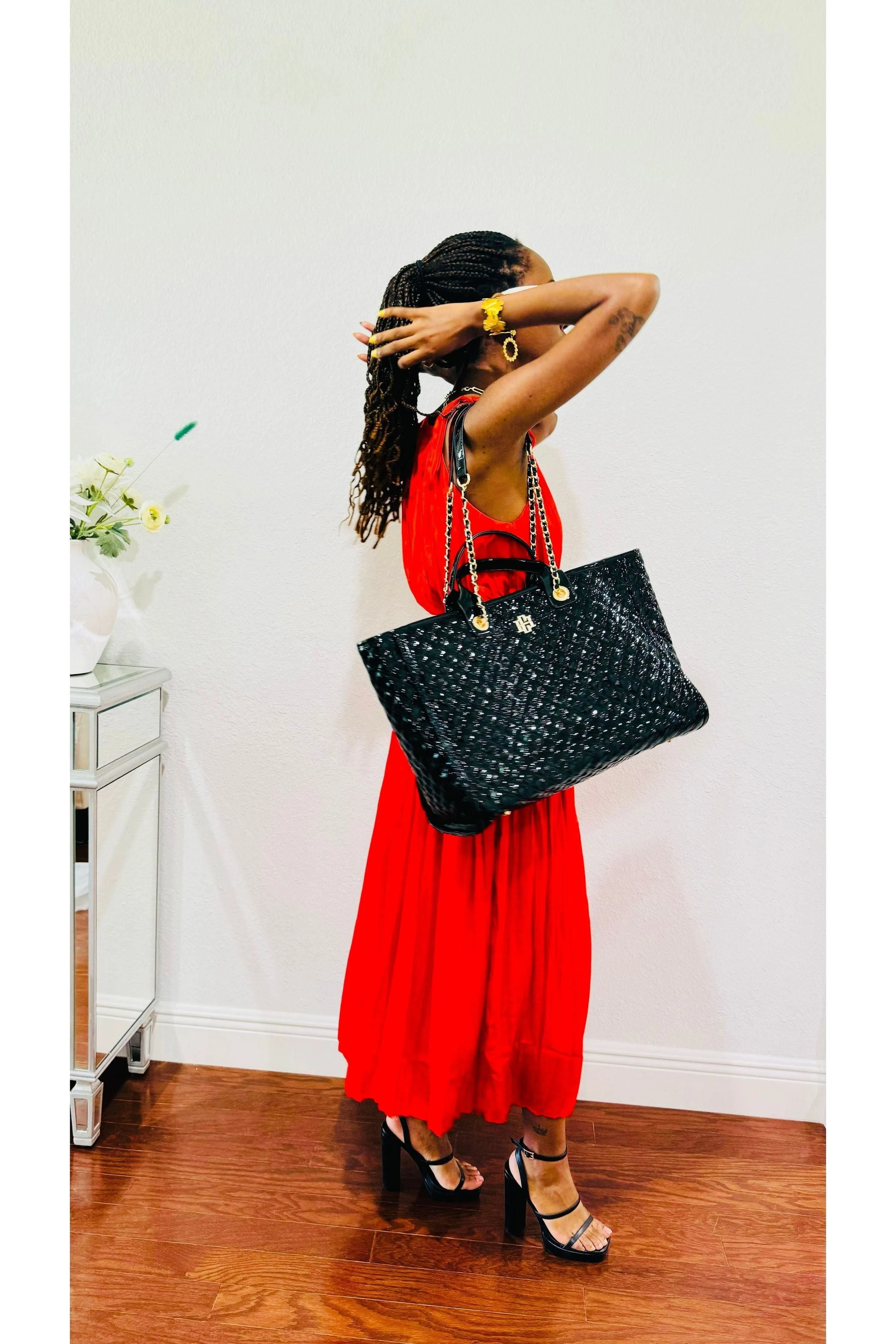 Melissa Oversized Tote Bag by Caroline Hill