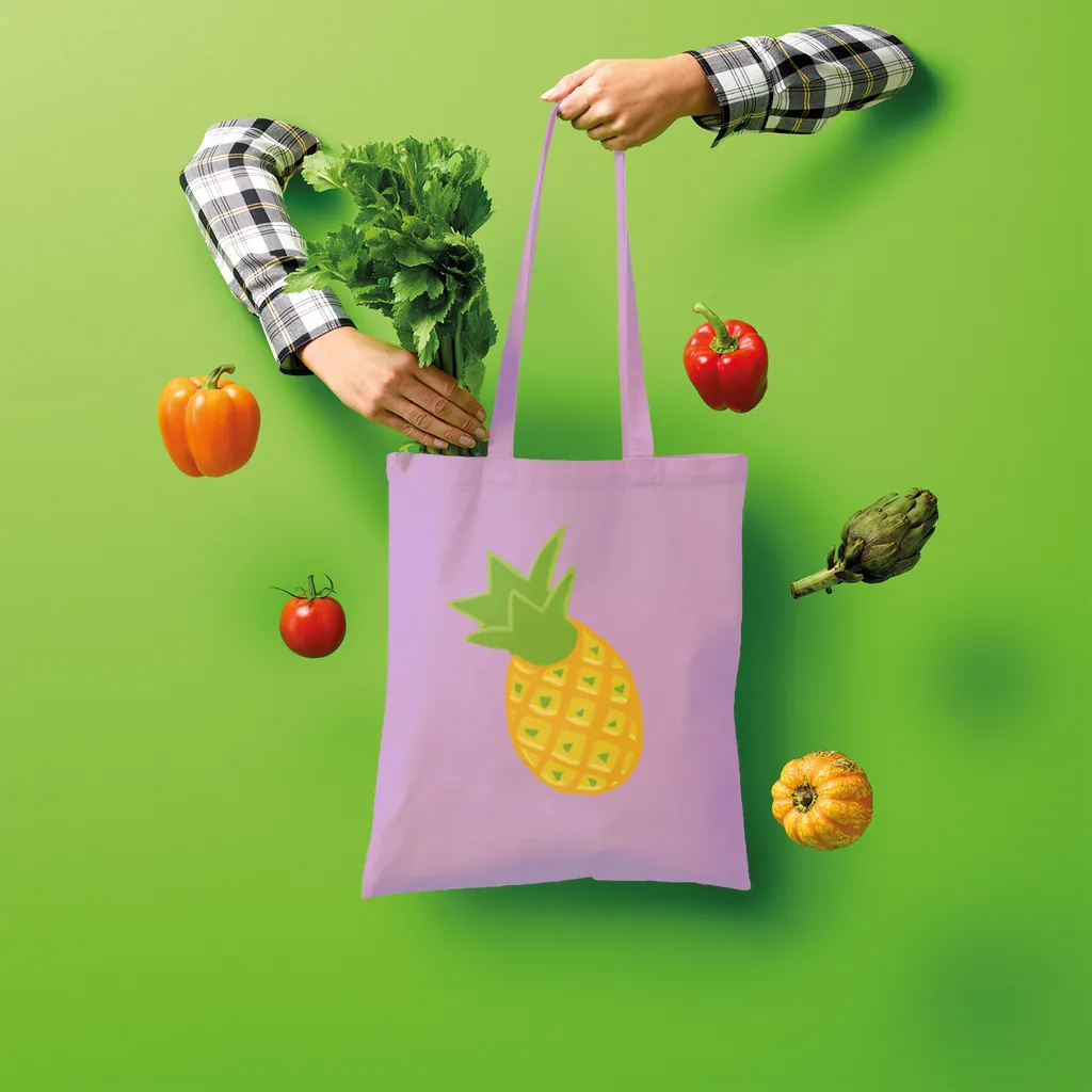 Pineapple Shopper Tote Bag