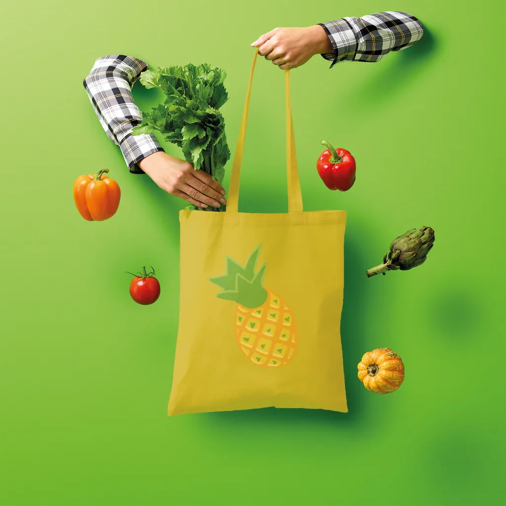 Pineapple Shopper Tote Bag