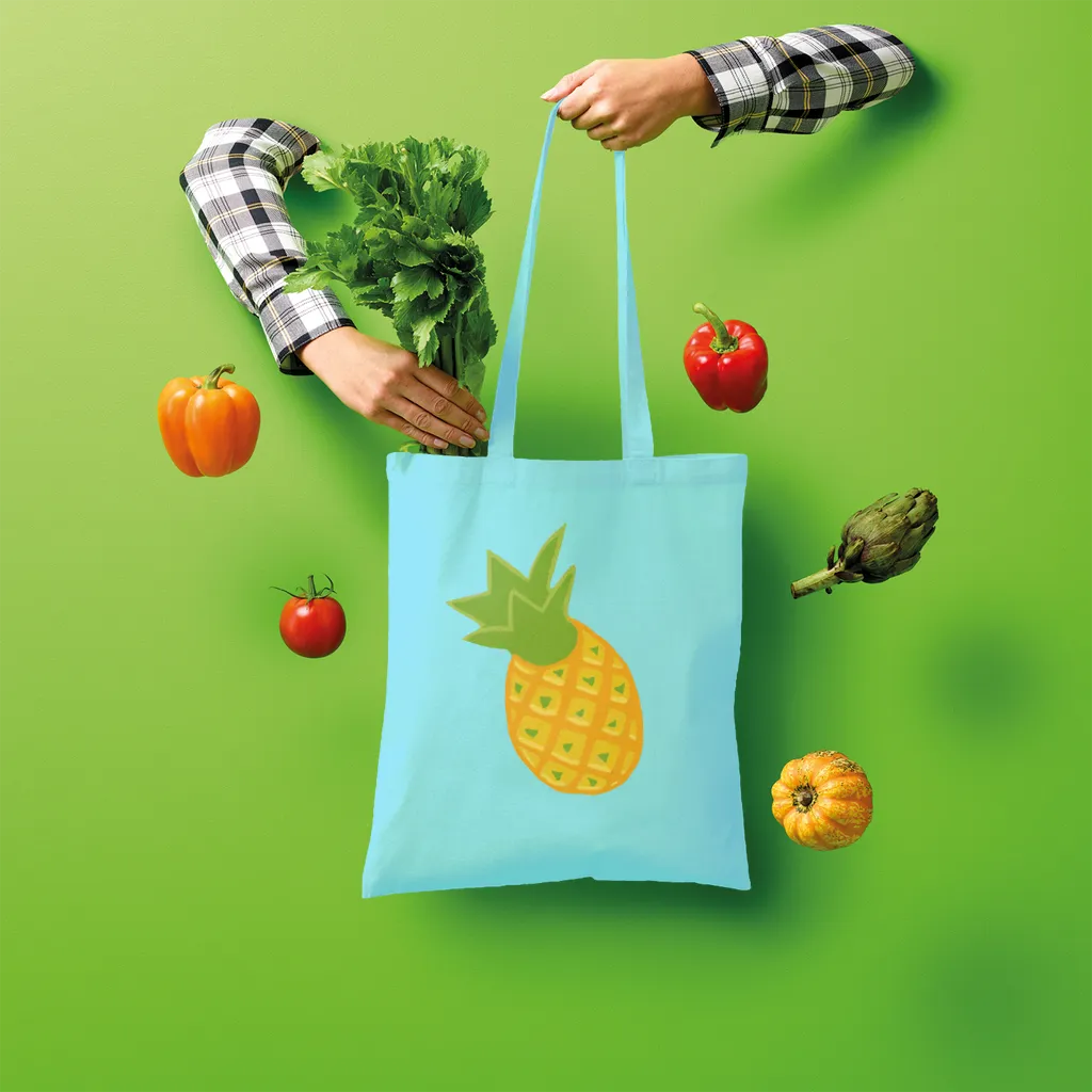 Pineapple Shopper Tote Bag