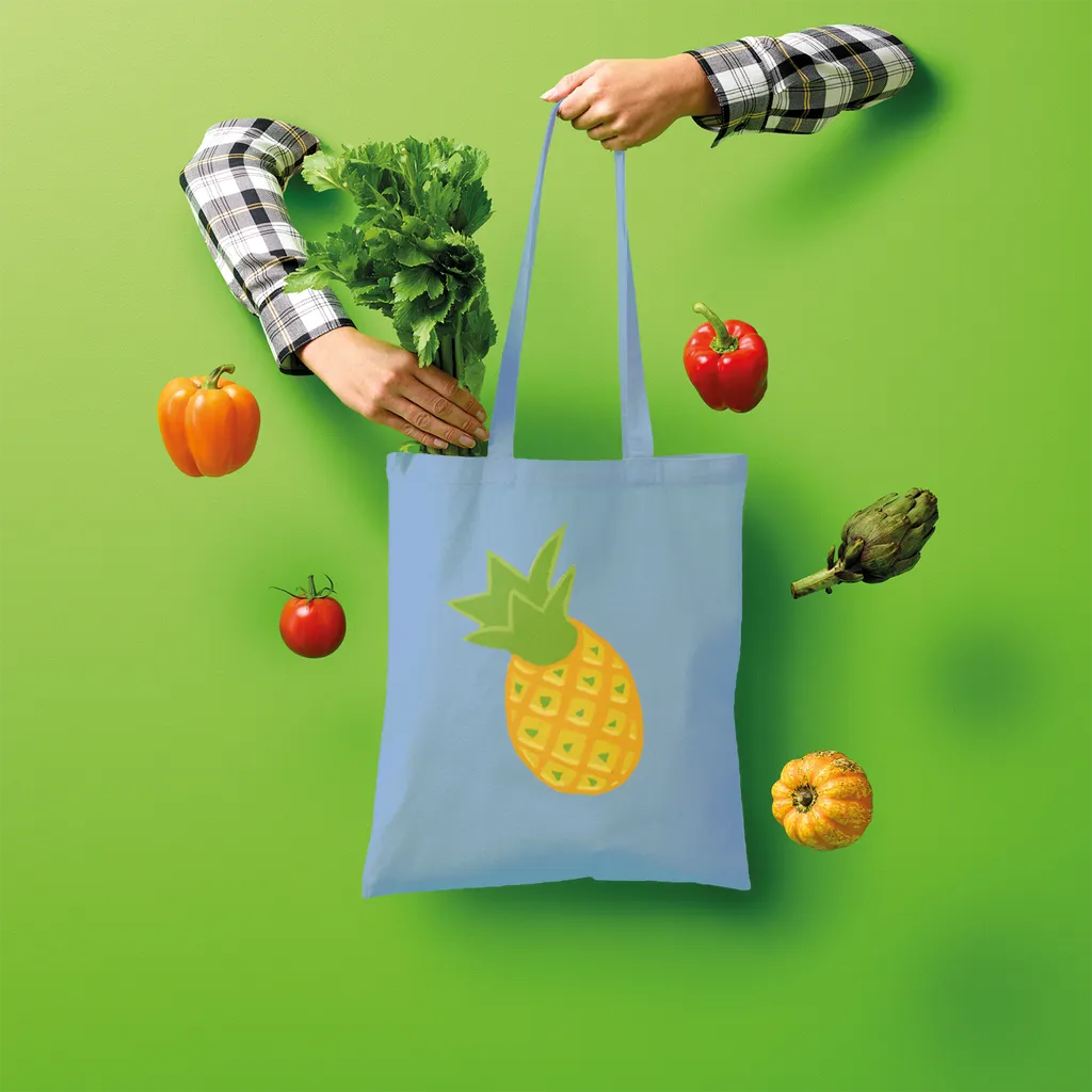 Pineapple Shopper Tote Bag