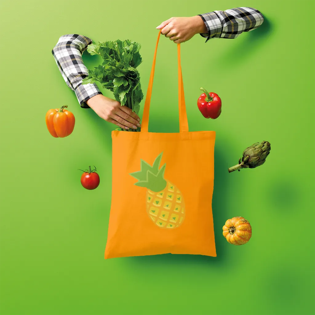Pineapple Shopper Tote Bag
