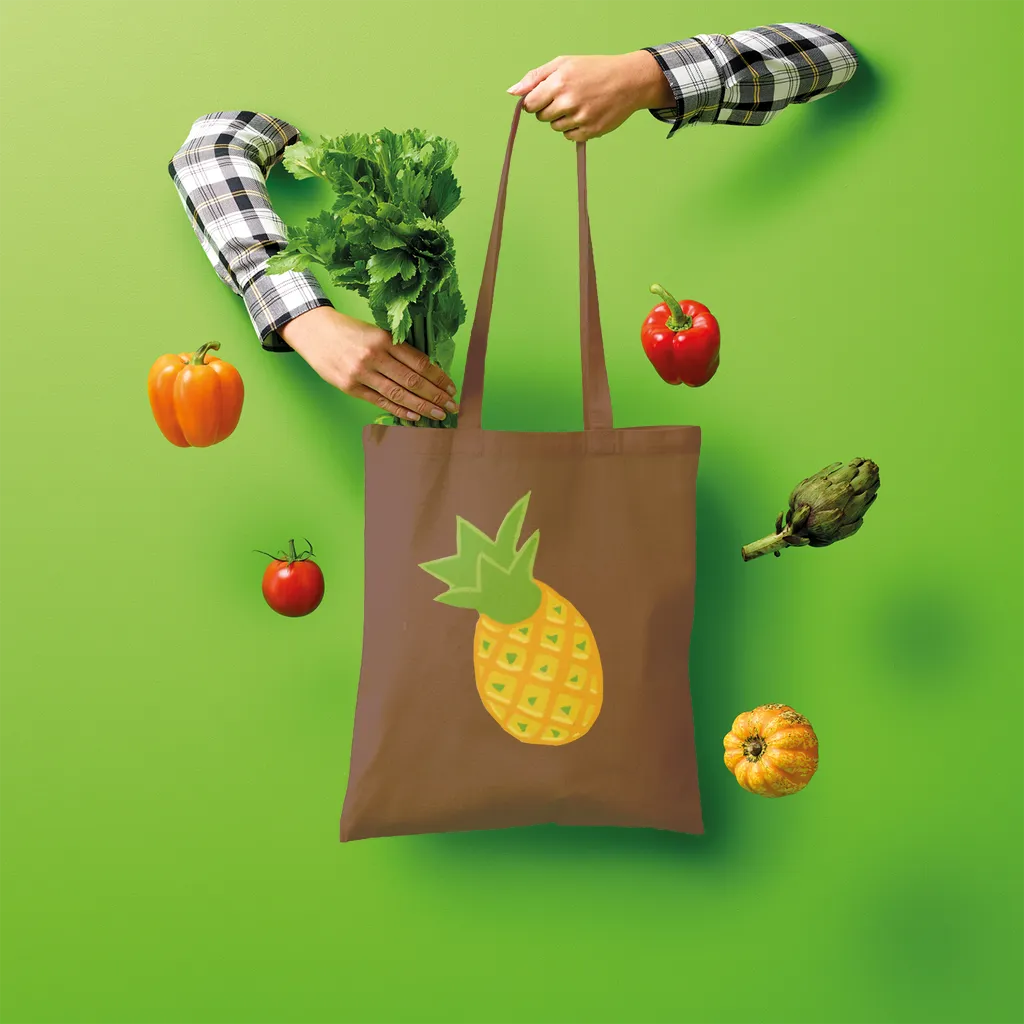 Pineapple Shopper Tote Bag