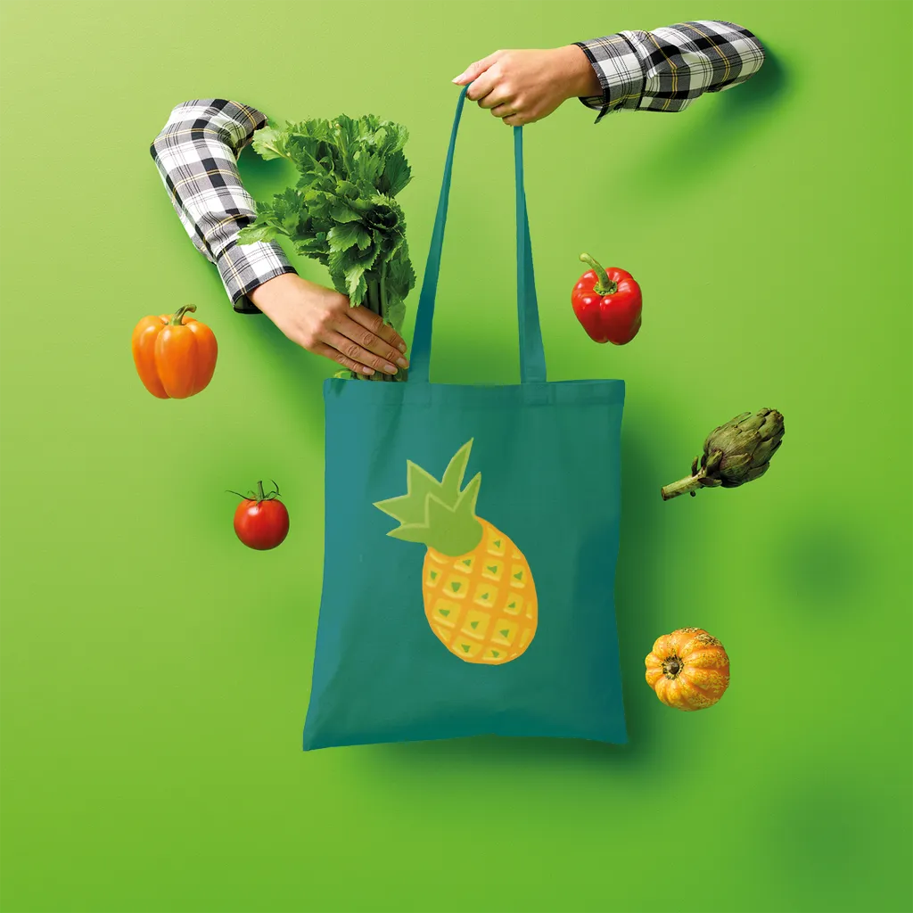 Pineapple Shopper Tote Bag