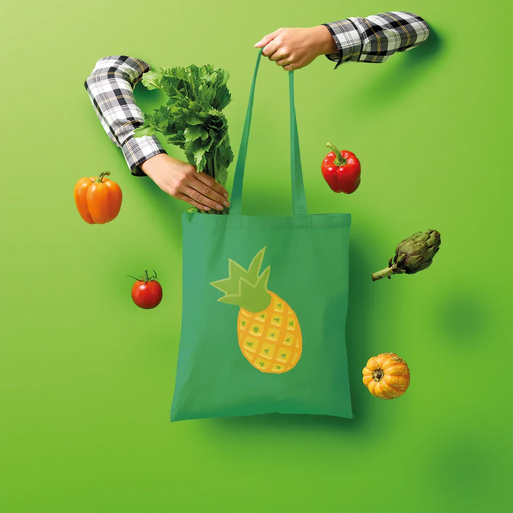 Pineapple Shopper Tote Bag