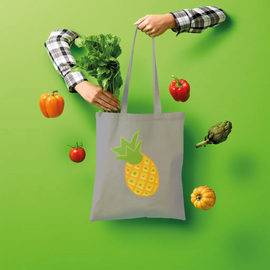 Pineapple Shopper Tote Bag