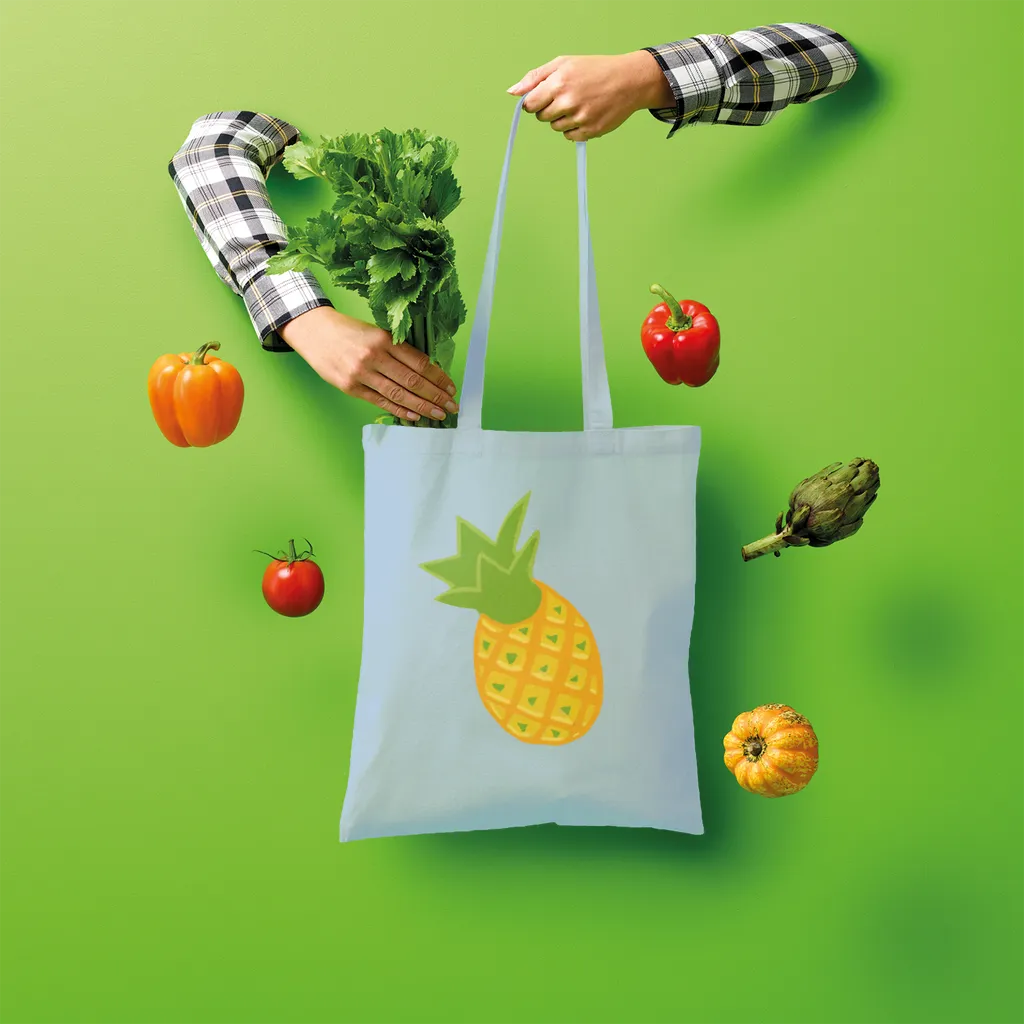 Pineapple Shopper Tote Bag
