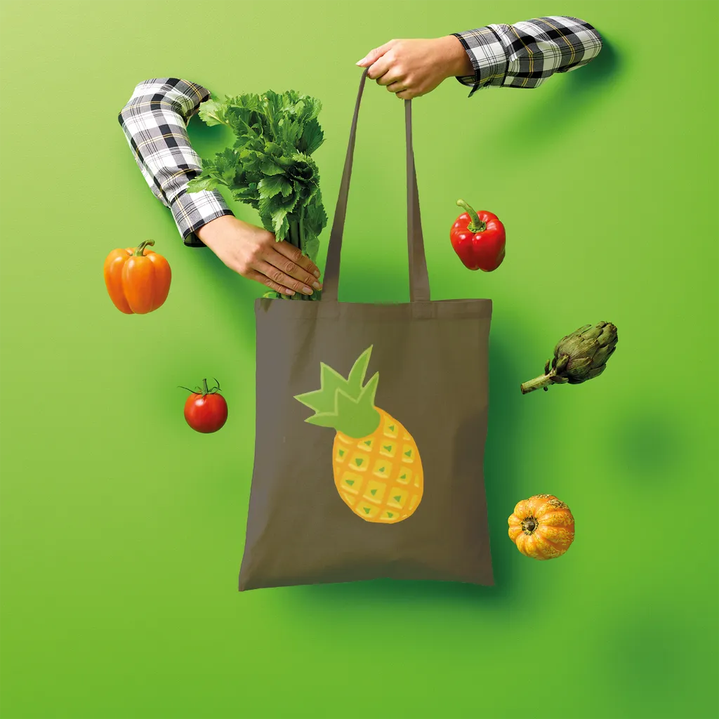 Pineapple Shopper Tote Bag