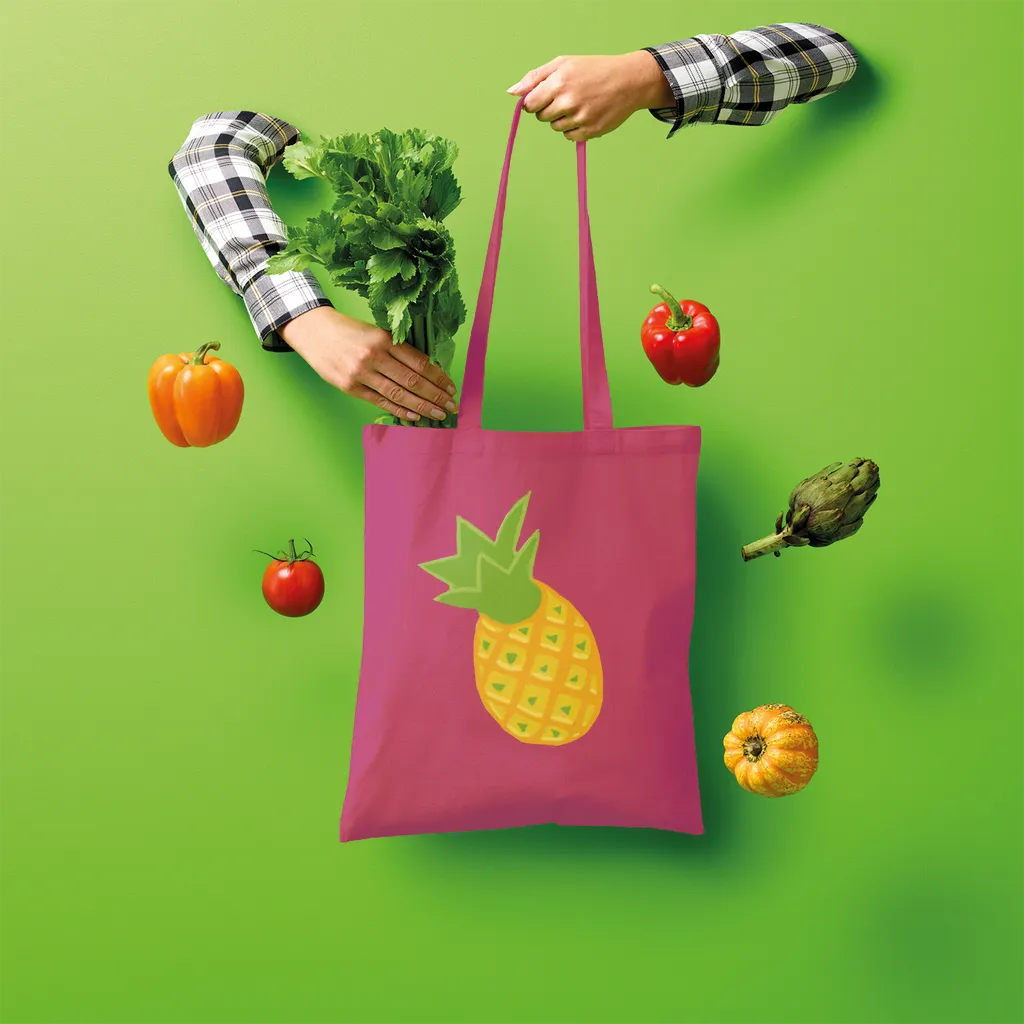 Pineapple Shopper Tote Bag