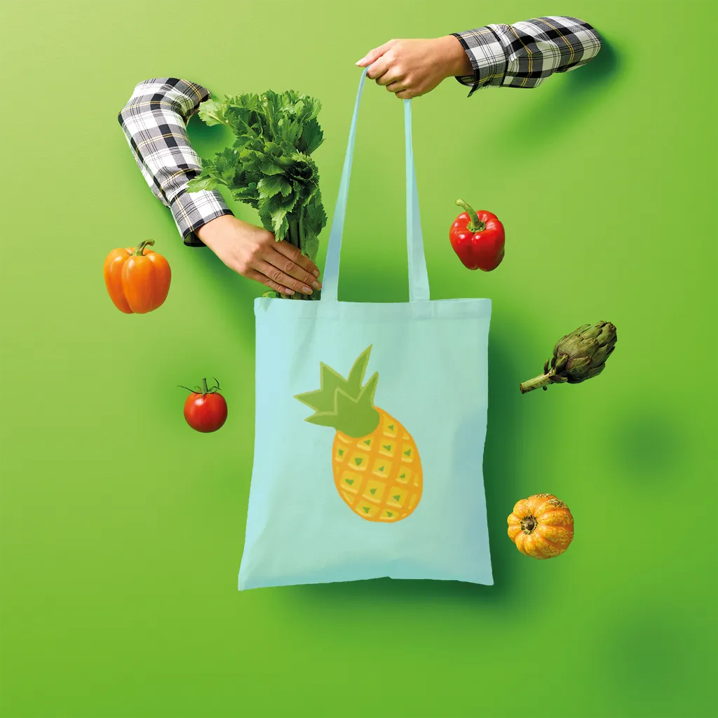 Pineapple Shopper Tote Bag