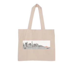 San Francisco Towel Large Organic Tote Bag