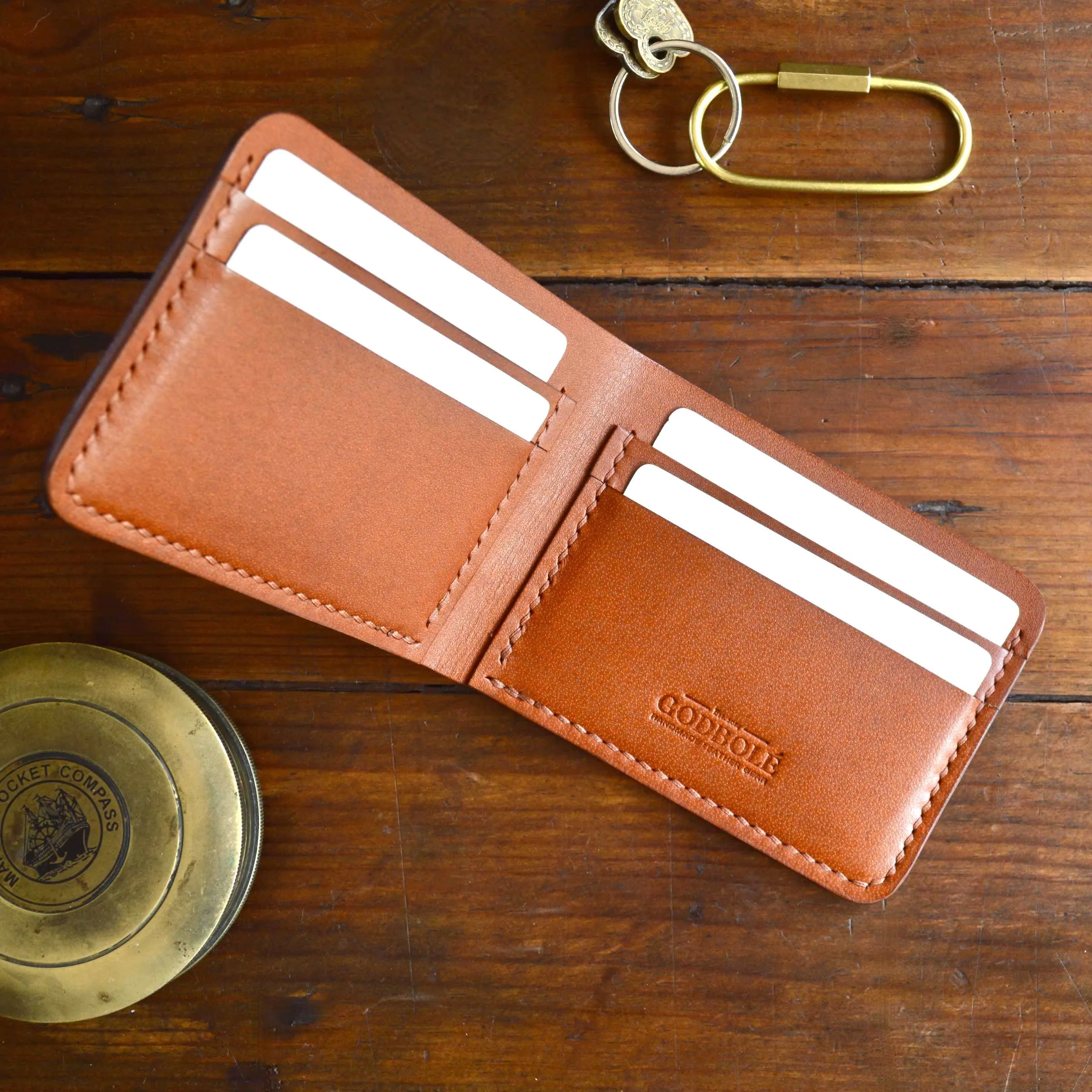 Slim Bifold No. 2 - Chestnut