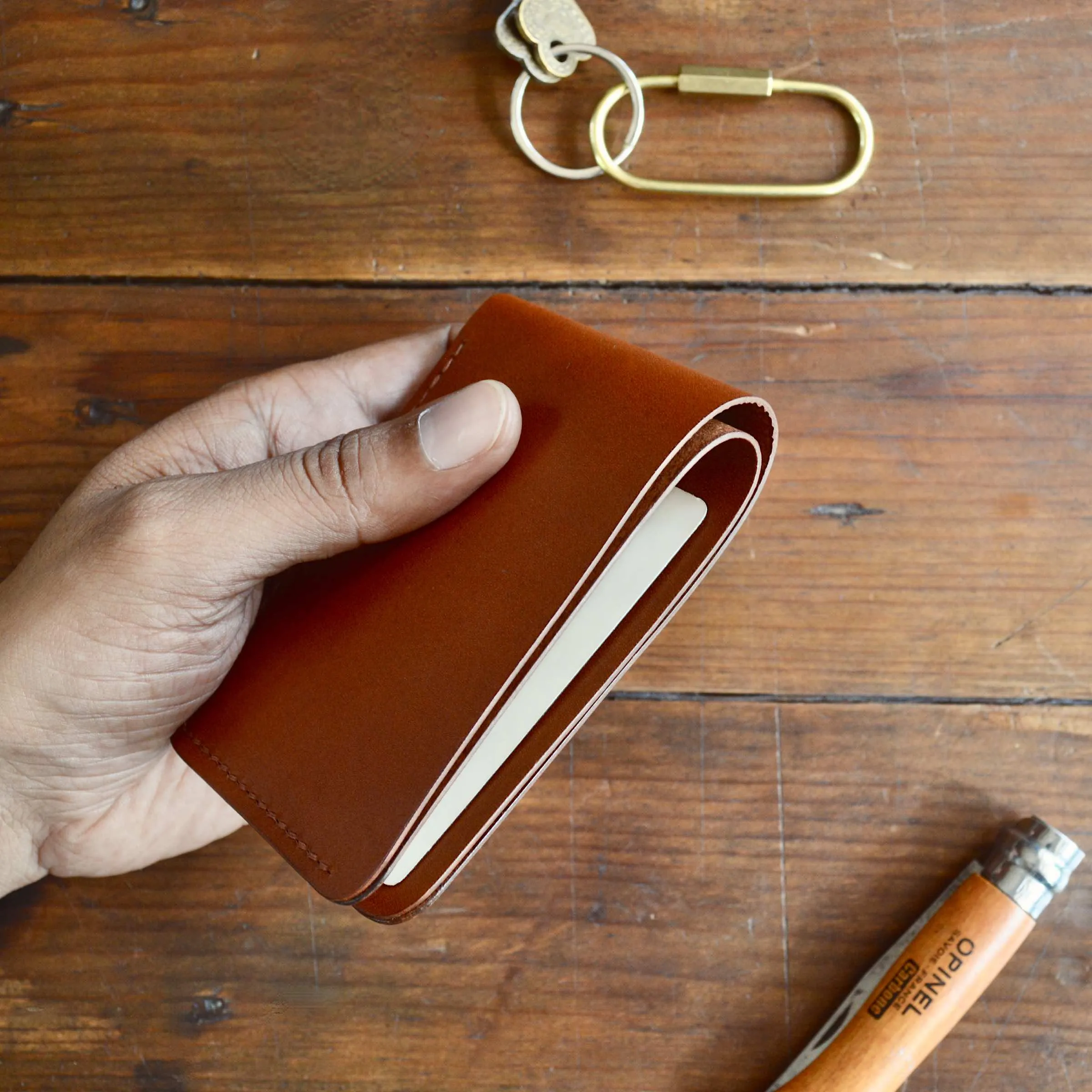 Slim Bifold No. 2 - Chestnut