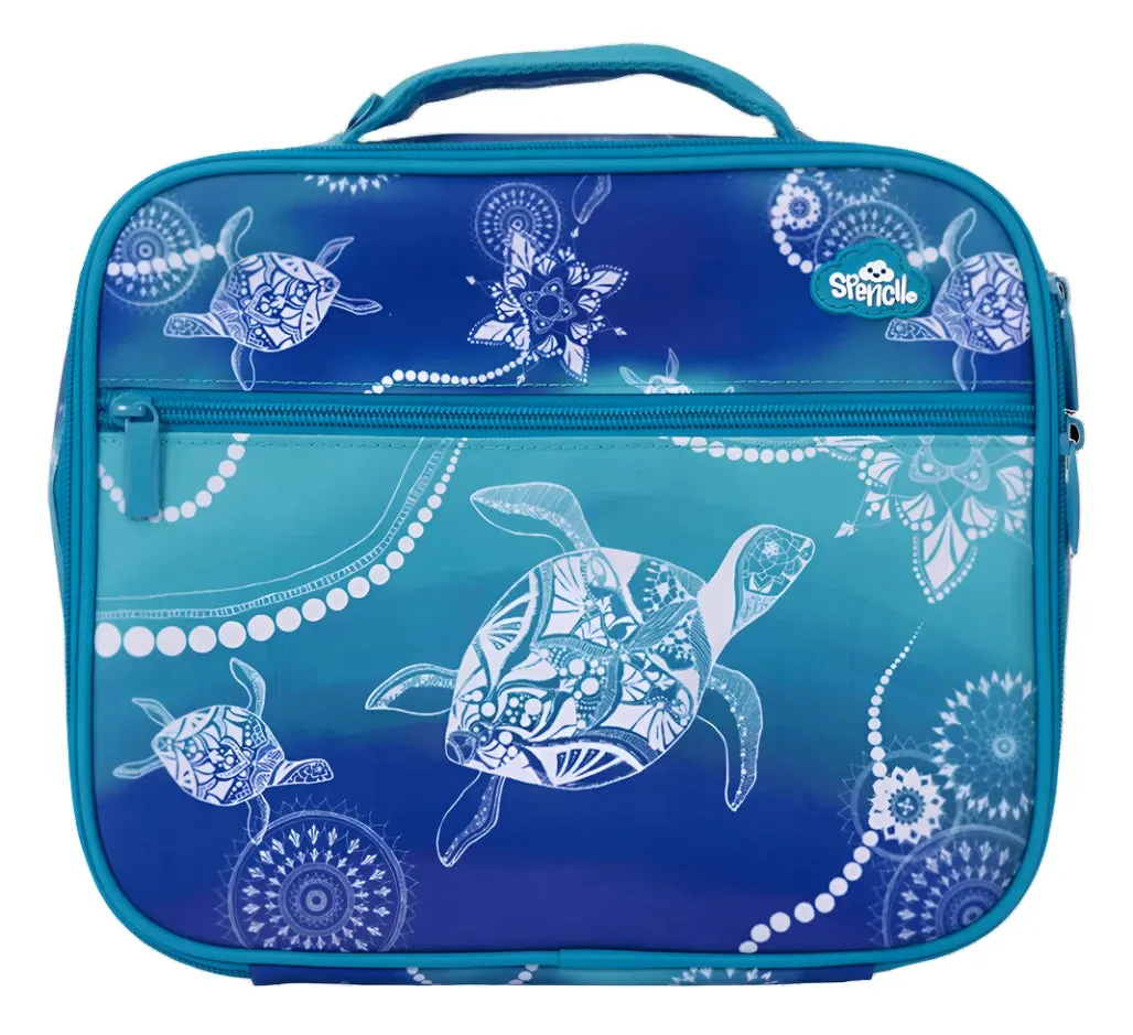 Spencil BIG Cooler Lunch Bag   Chill Pack - Turtle Of Life