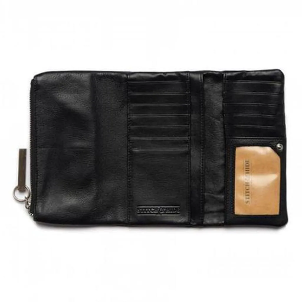 Stitch & Hide Paiget Wallet - Black