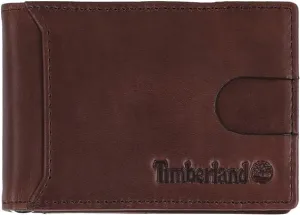 Timberland Men's Slim Leather Front Pocket Credit Card Holder Wallet