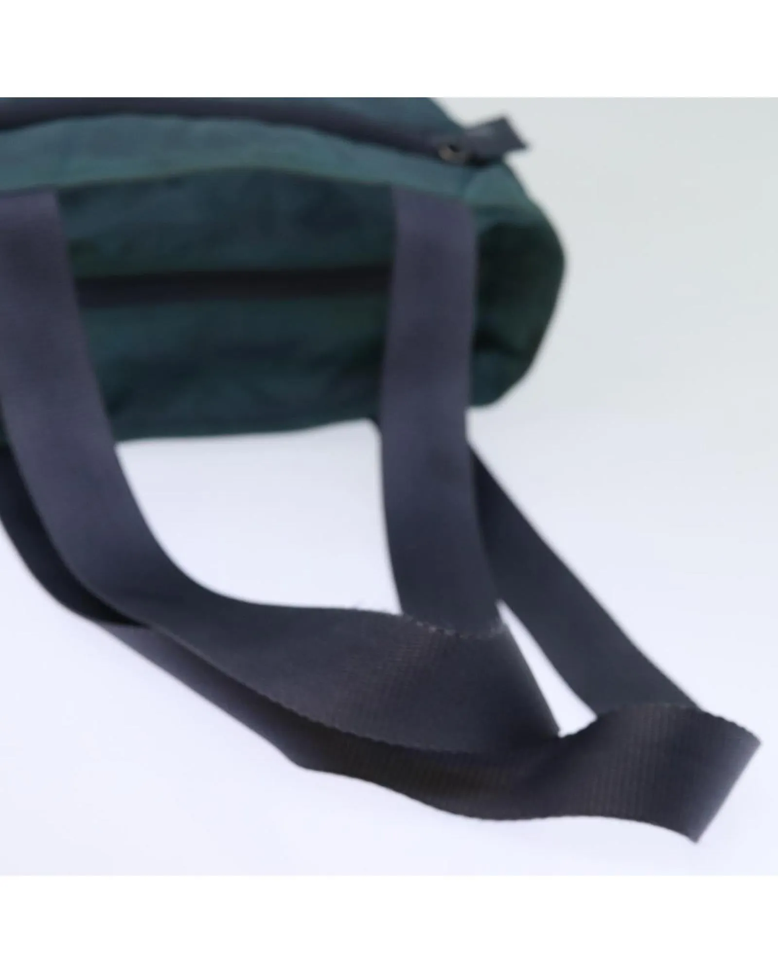 Turquoise Blue Nylon Tote Bag by Prada