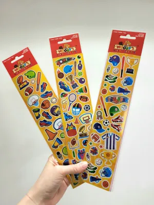 Woody's Stickers, Sports